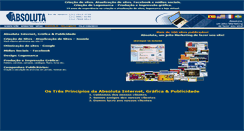 Desktop Screenshot of absolutasites.com.br